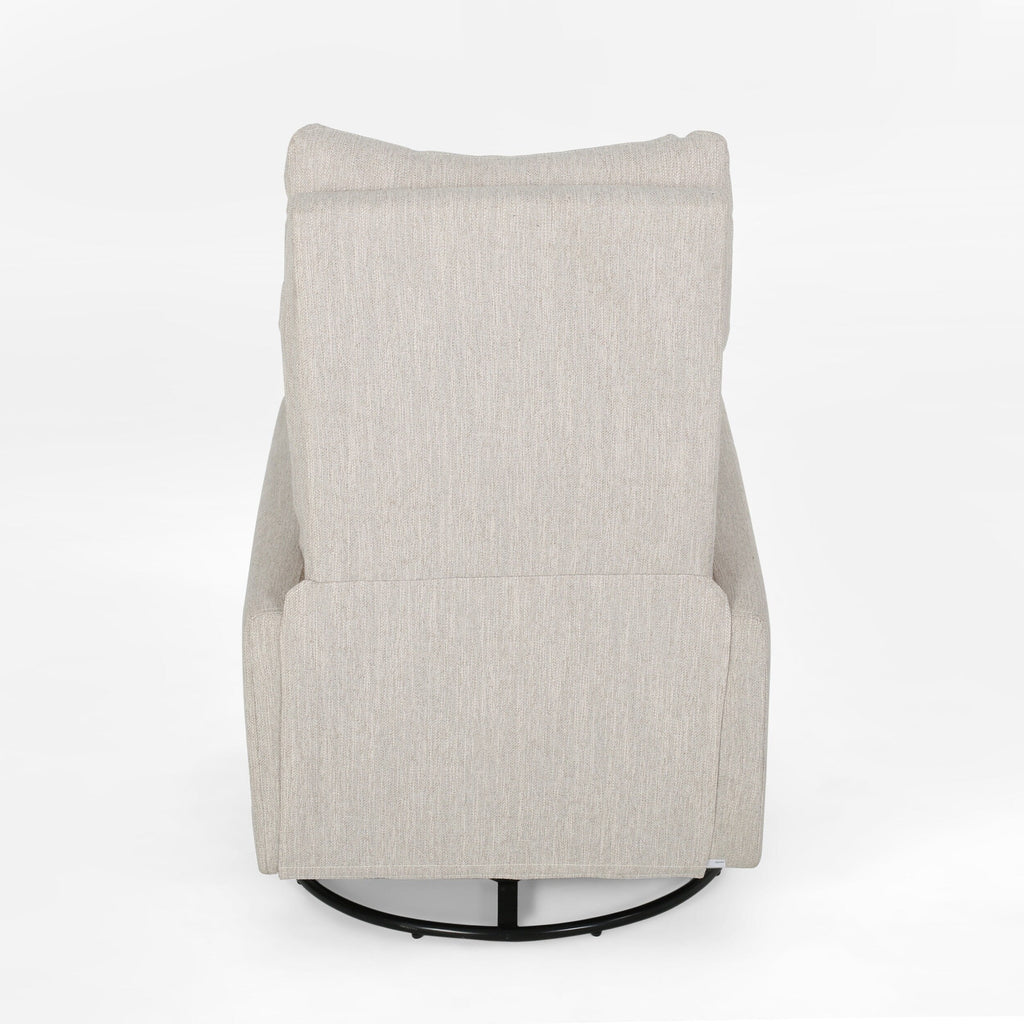 Fauteuil inclinable contemporain avec dossier pivotant et planeur