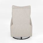 Fauteuil inclinable contemporain avec dossier pivotant et planeur