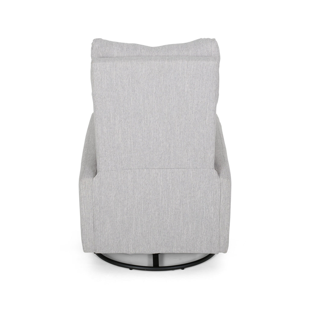 Fauteuil inclinable pivotant et pivotant contemporain