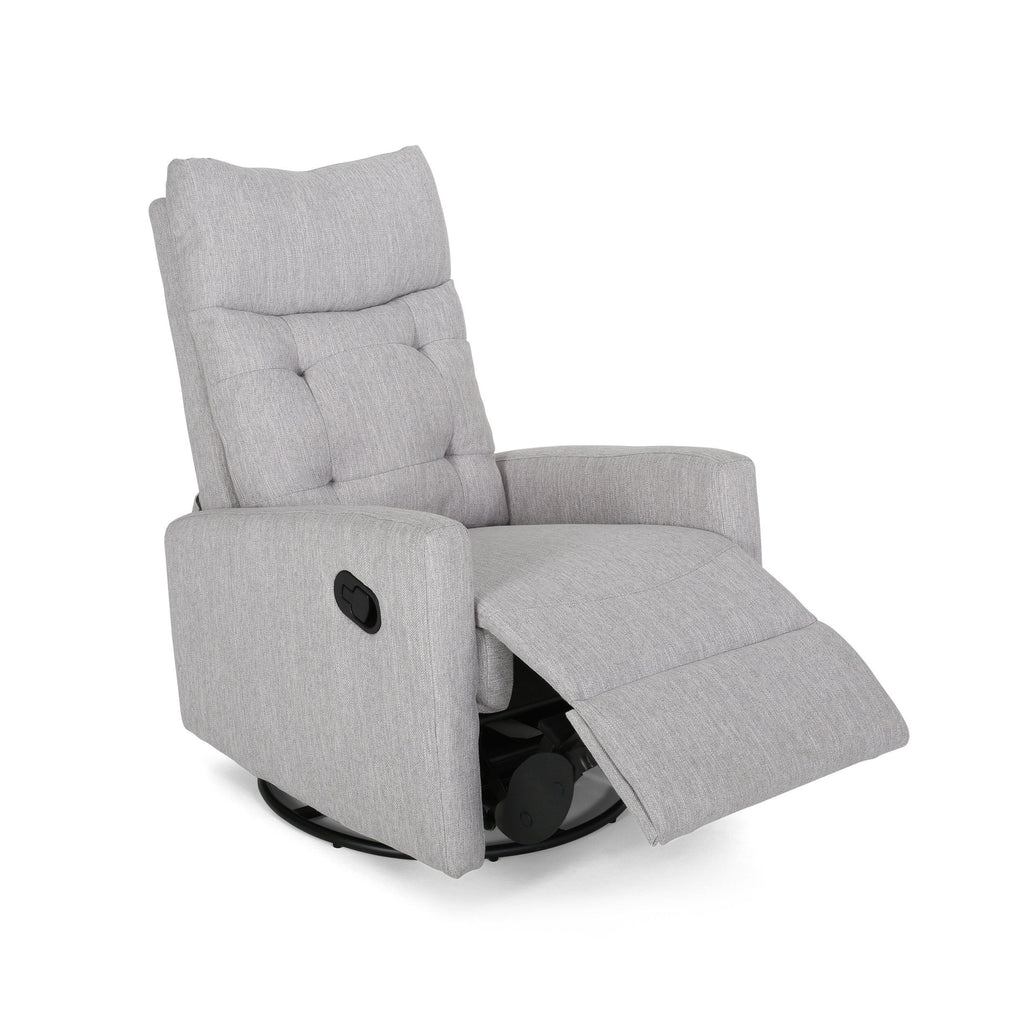 Fauteuil inclinable pivotant et pivotant contemporain