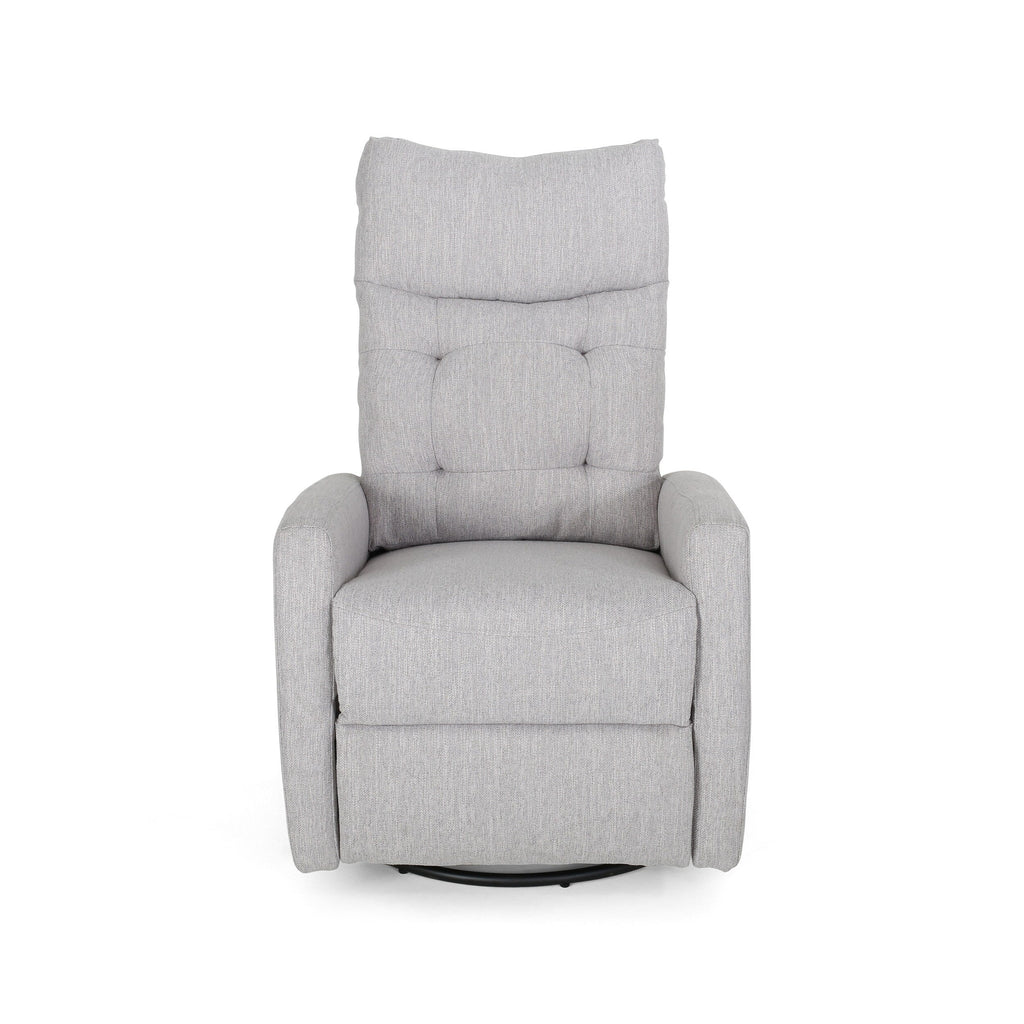 Fauteuil inclinable pivotant et pivotant contemporain