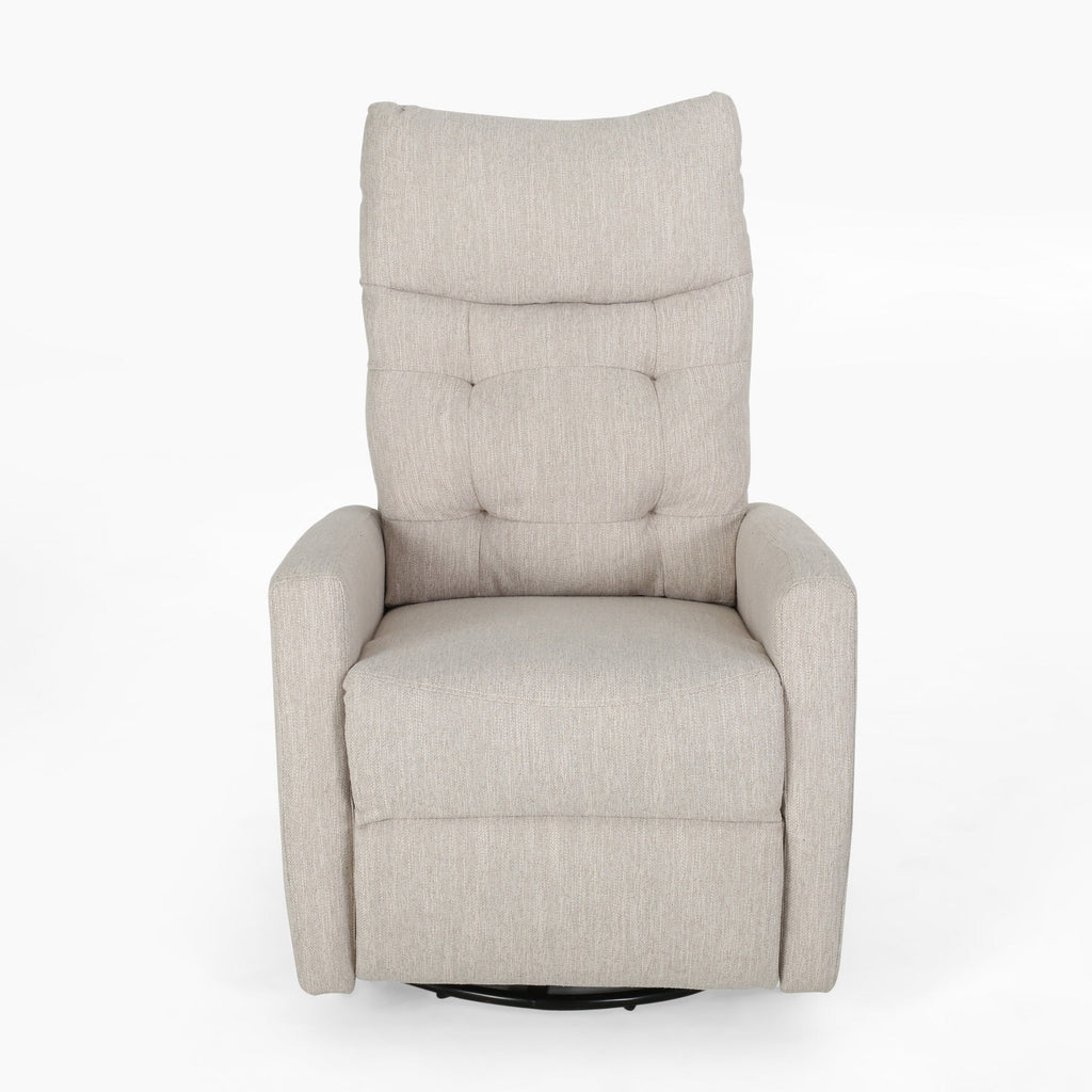 Fauteuil inclinable pivotant et pivotant contemporain