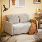 Canapé-causeuse convertible 3 en 1 avec lit escamotable