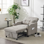 Fauteuil-lit, canapé-lit 3 en 1, fauteuil inclinable réglable, fauteuil, canapé, lit, linge de maison