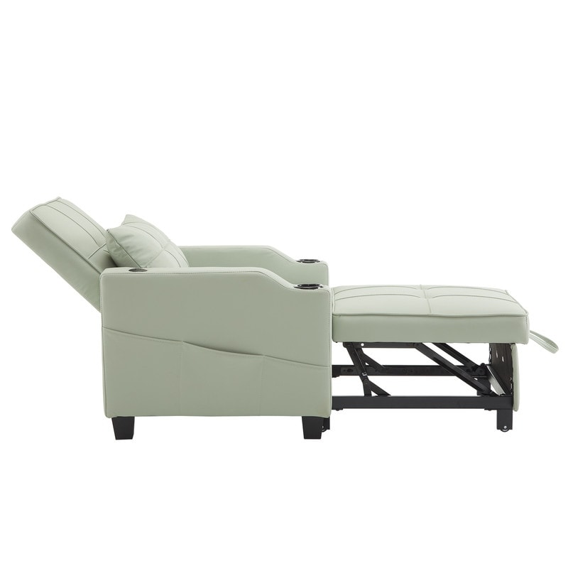 Fauteuil-lit, canapé-lit 3 en 1, fauteuil inclinable réglable, fauteuil, canapé, lit, linge de maison