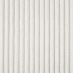 Canapé-lit convertible en velours côtelé avec port USB et deux porte-gobelets