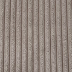 Canapé-lit convertible en velours côtelé avec port USB et deux porte-gobelets