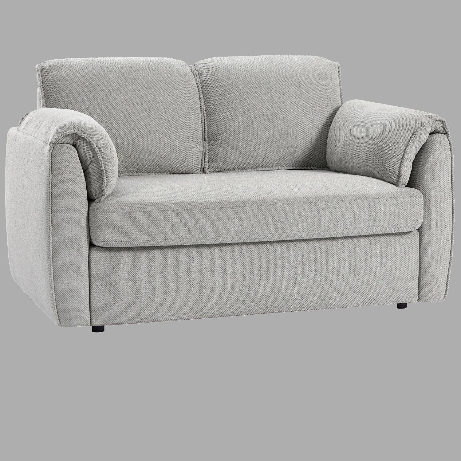 Canapé-lit convertible en chenille avec mousse haute densité - Canapé élégant et durable pour salon, chambre ou chambre d'amis