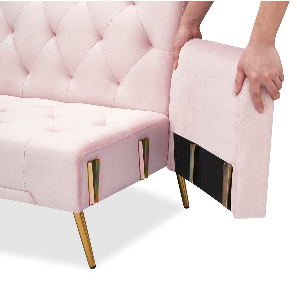 Canapé-lit convertible double pliable pour salon