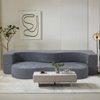 Canapé-lit convertible pliable avec mousse haute densité pour salon, chambre d'amis et chambre à coucher