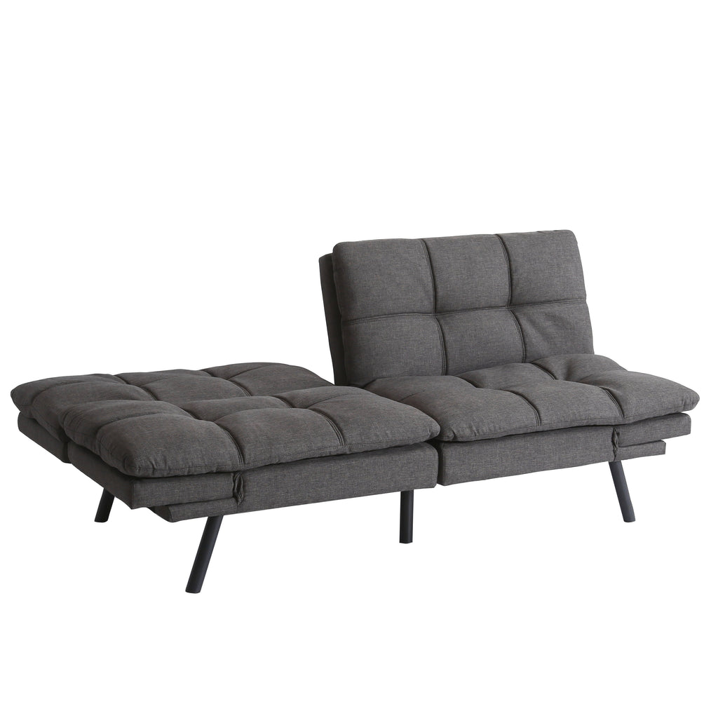 Canapé-lit futon convertible, canapé-lit pliant moderne