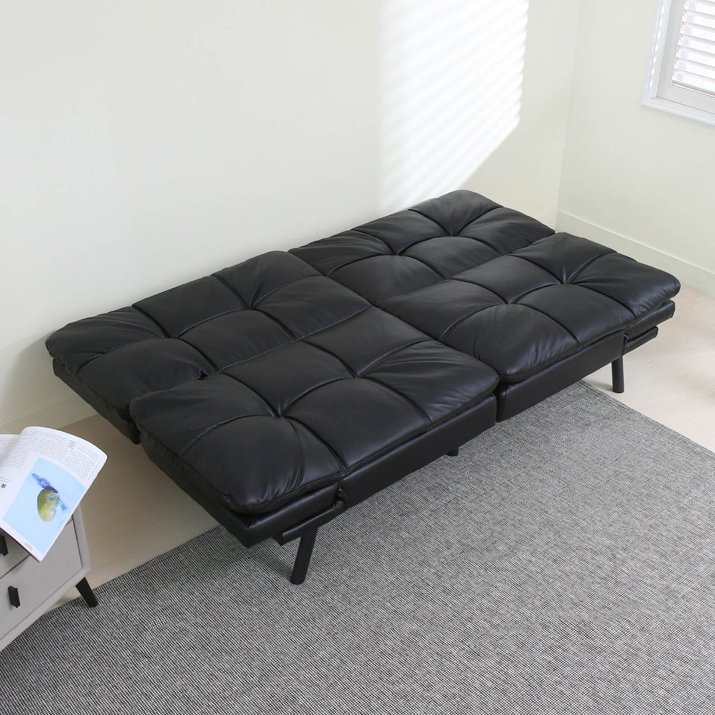 Canapé-lit futon convertible, canapé-lit pliant moderne