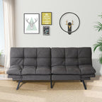 Canapé-lit convertible avec accoudoirs réglables