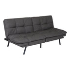 Canapé-lit convertible avec accoudoirs réglables