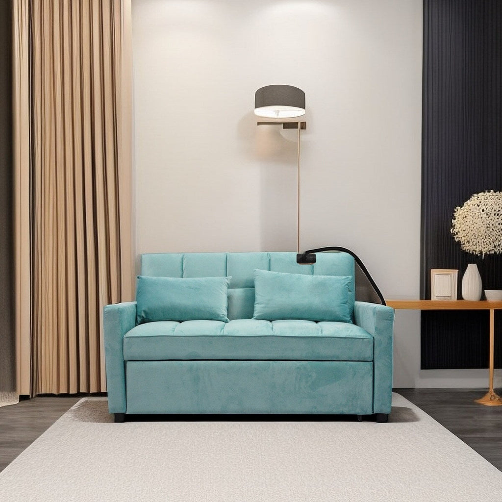 Canapé-lit convertible avec support pour téléphone