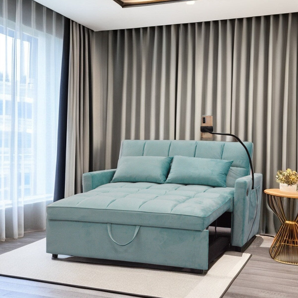 Canapé-lit convertible avec support pour téléphone