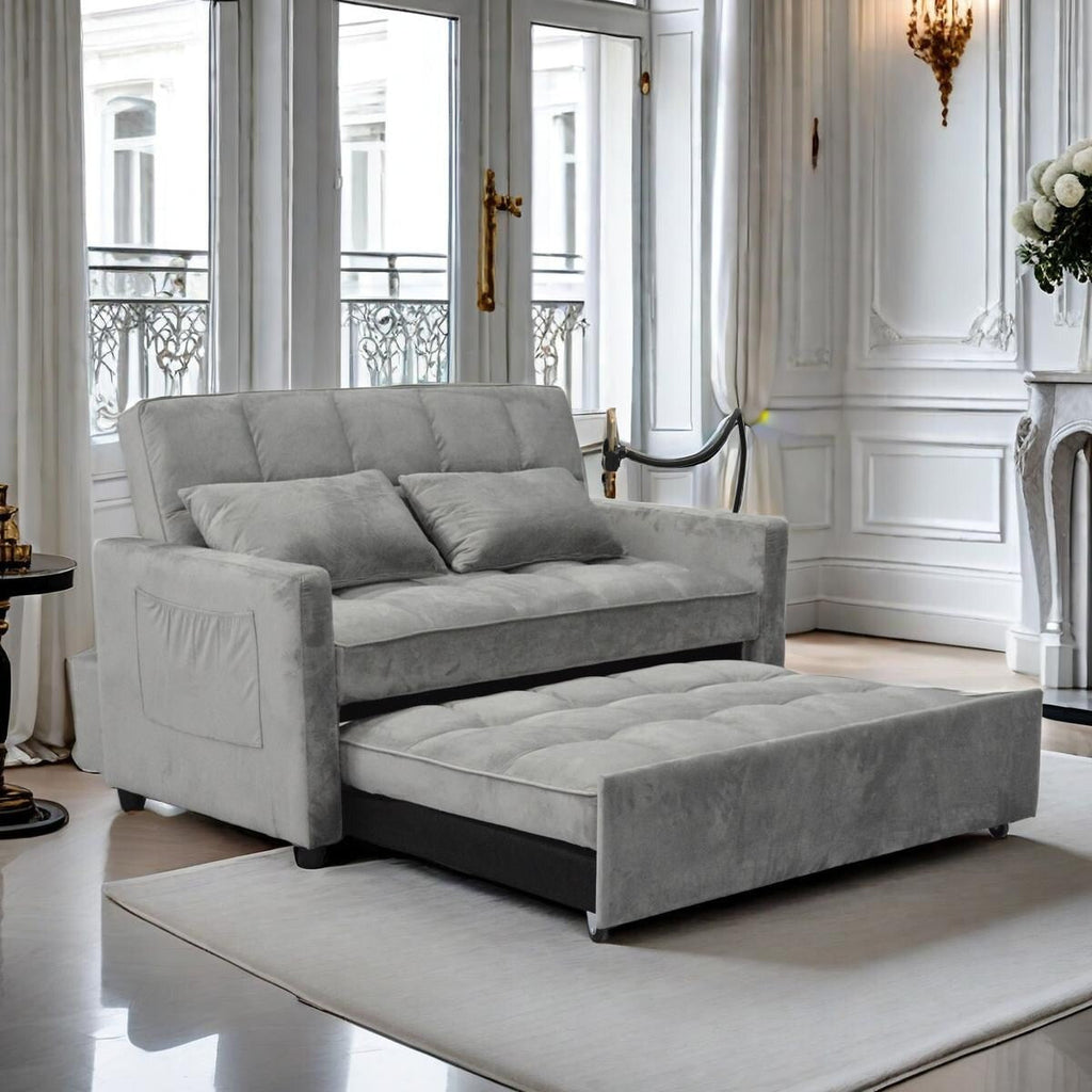 Canapé-lit convertible avec support pour téléphone