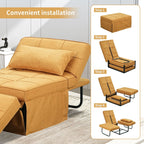Canapé-lit convertible, canapé-lit, fauteuil inclinable, ottoman, pliable, pour salon