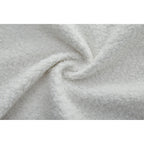 Canapé-lit convertible en tissu Teddy rempli de mousse