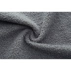 Canapé-lit convertible en tissu Teddy rempli de mousse