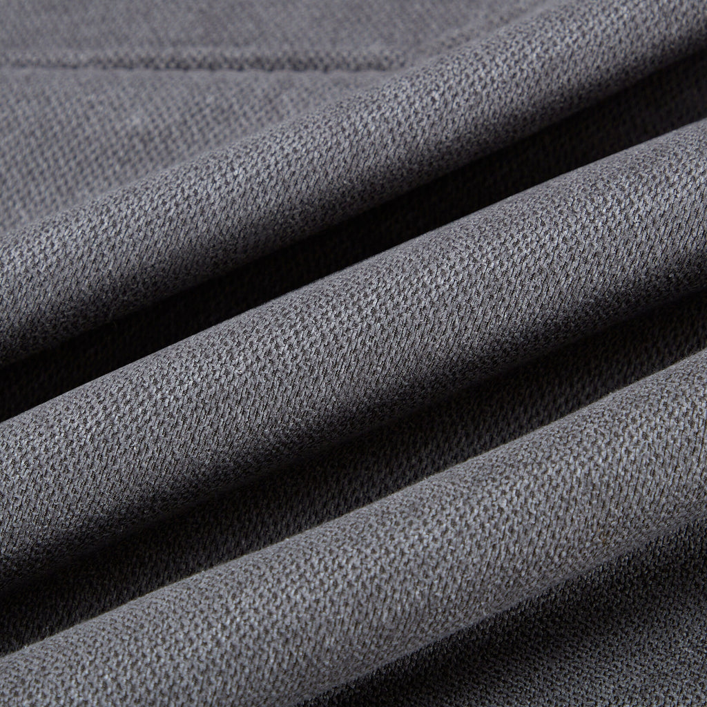 Canapé modulable en U convertible avec pouf de rangement et méridienne réversible pour salon