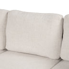 Canapé convertible en U avec lit gigogne, ports USB et porte-gobelets pour le salon