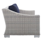 Ensemble de meubles de jardin Conway Sunbrella® en rotin et osier, 4 pièces