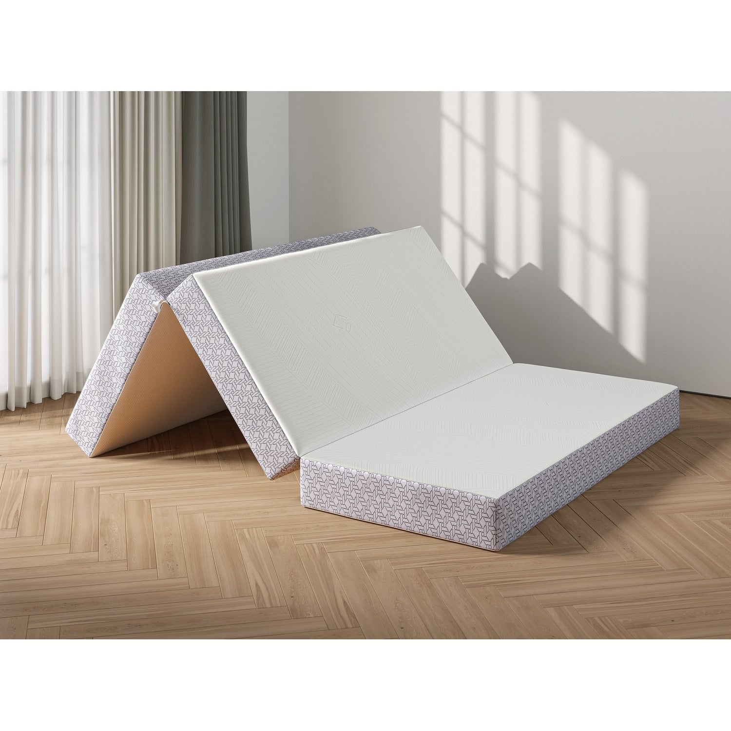 Matelas pliable en mousse à mémoire de forme AFI CoolSoft taille 6