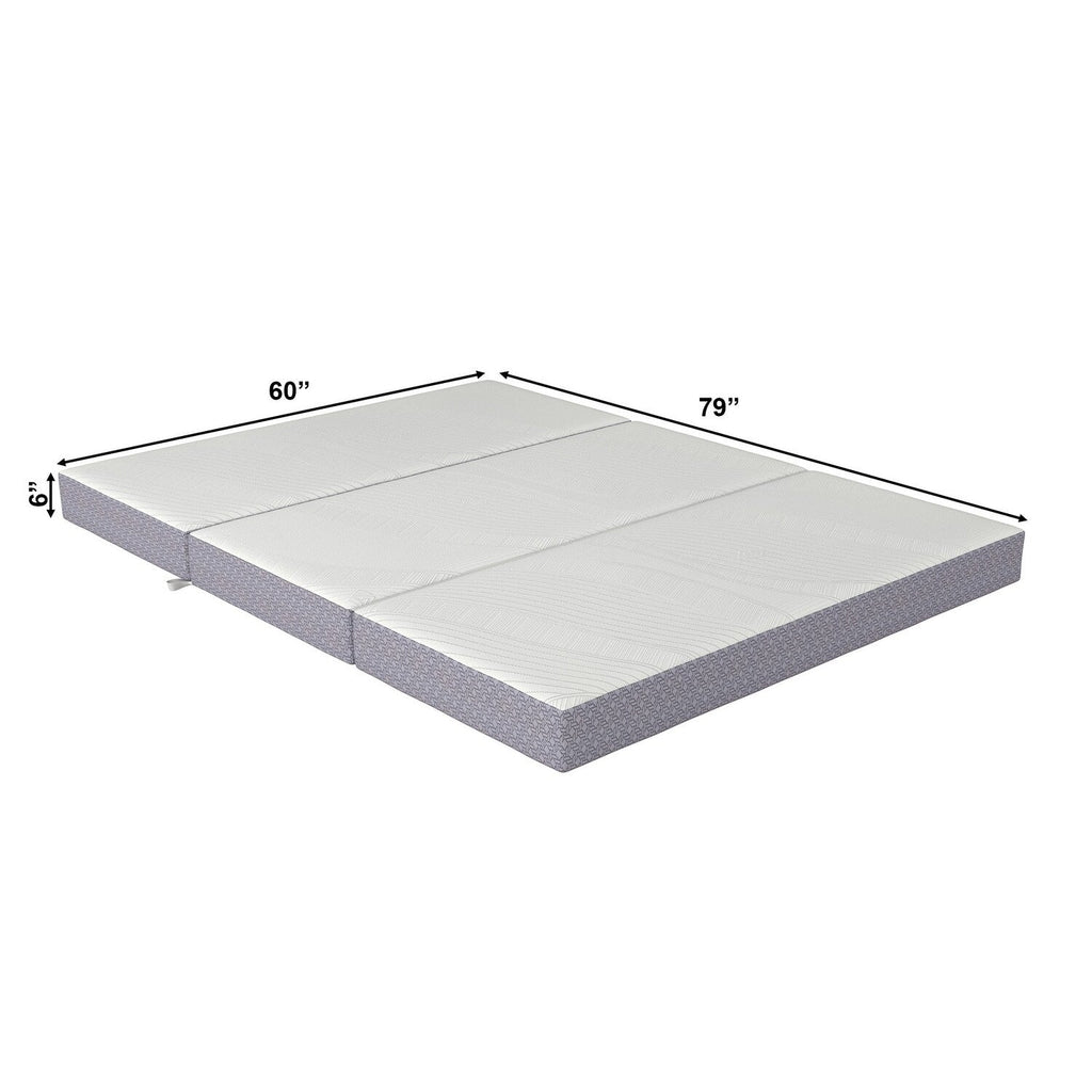 Matelas pliable en mousse à mémoire de forme AFI CoolSoft taille 6