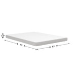 Matelas rafraîchissant en mousse à mémoire de forme dans une boîte pour canapé-lit ou dortoir