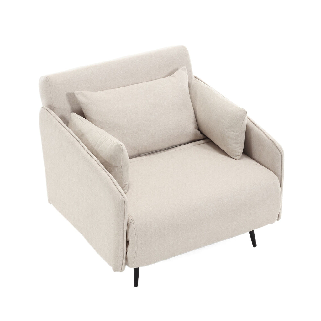 Coolmore Canapé multifonctionnel réglable, fauteuil convertible et lit d'appoint
