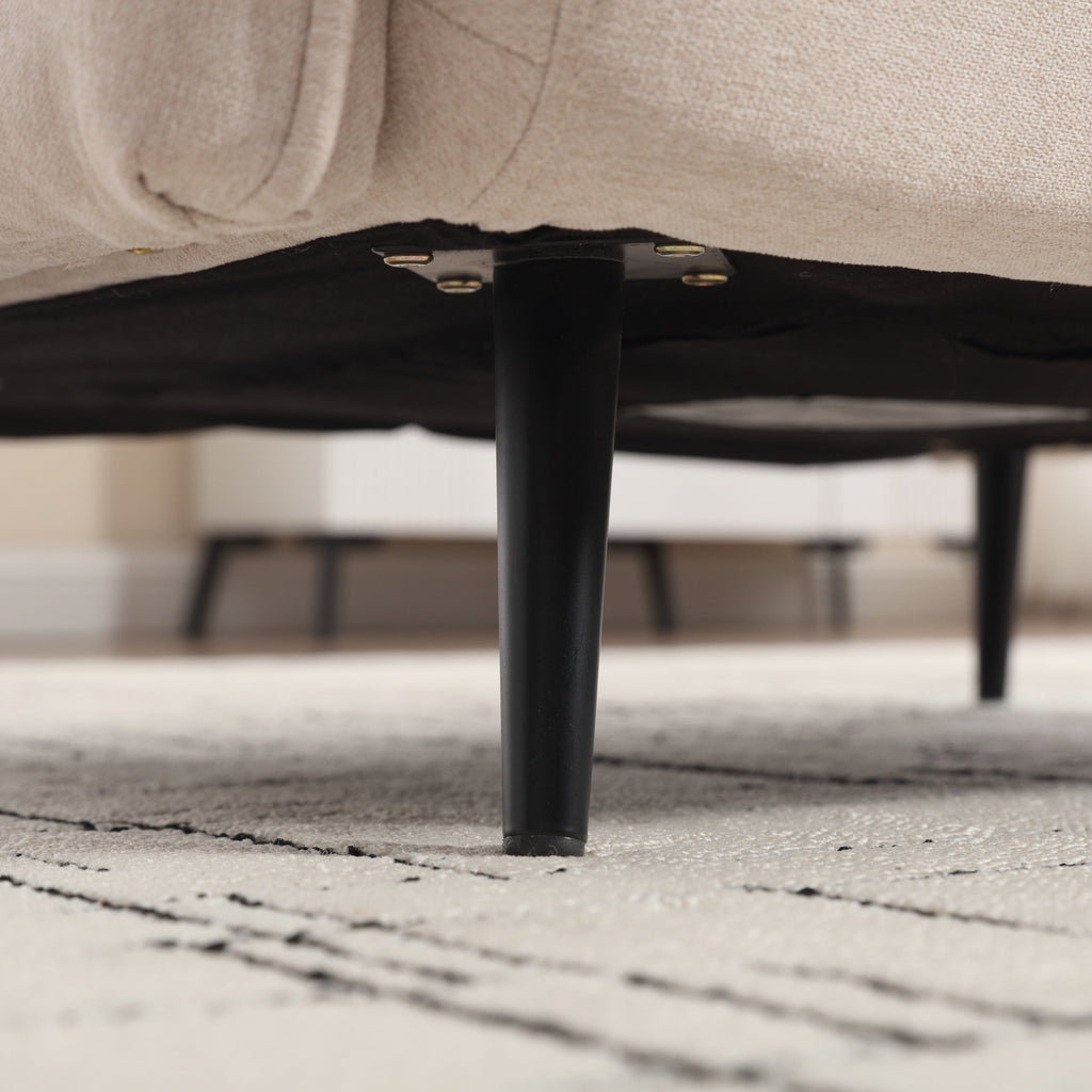 Coolmore Canapé multifonctionnel réglable, fauteuil convertible et lit d'appoint