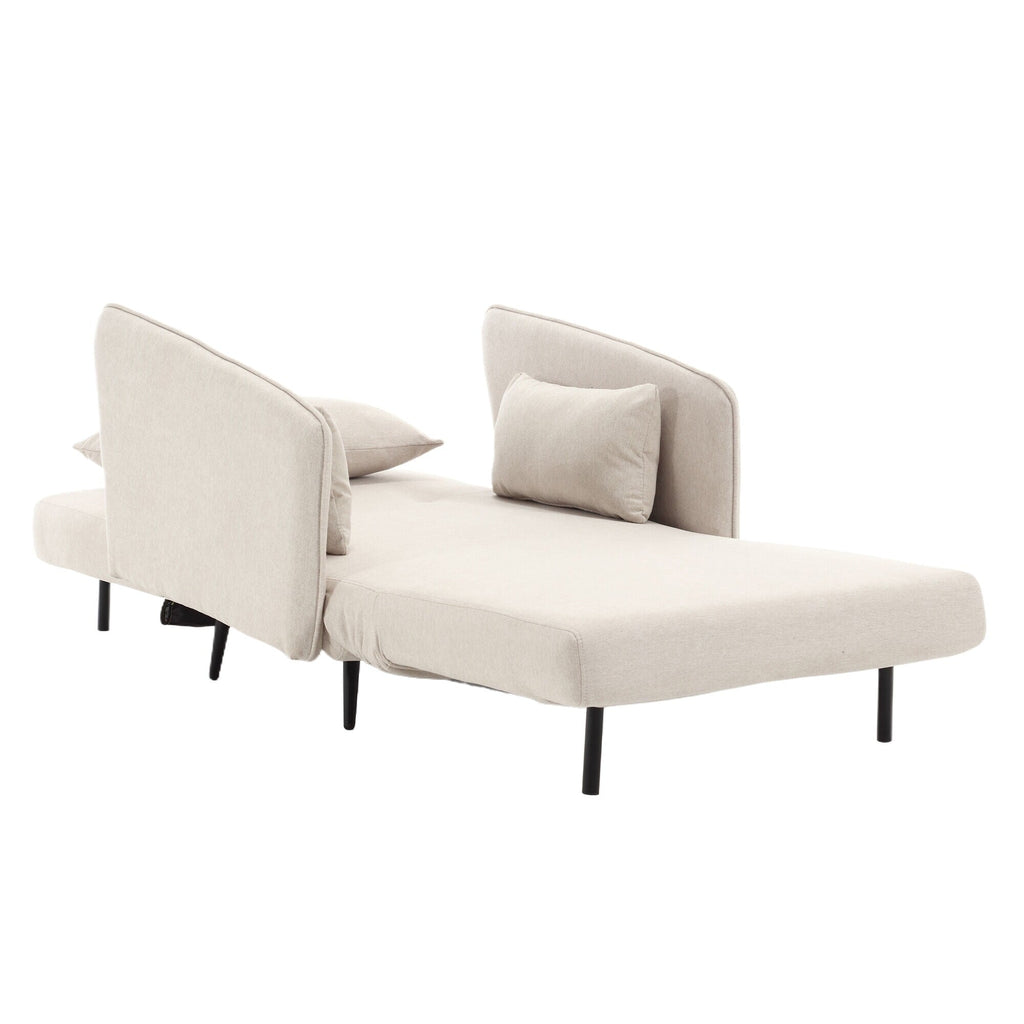 Coolmore Canapé multifonctionnel réglable, fauteuil convertible et lit d'appoint