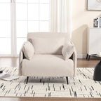 Coolmore Canapé multifonctionnel réglable, fauteuil convertible et lit d'appoint