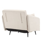 Coolmore Canapé multifonctionnel réglable, fauteuil convertible et lit d'appoint