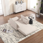 Coolmore Canapé multifonctionnel réglable, fauteuil convertible et lit d'appoint