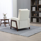 Fauteuil inclinable réglable Coolmore pour home cinéma, canapé inclinable simple en tissu - 29,53 x 30,71 x 40,16