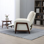 Fauteuil inclinable réglable Coolmore pour home cinéma, canapé inclinable simple en tissu - 29,53 x 30,71 x 40,16