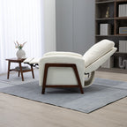 Fauteuil inclinable réglable Coolmore pour home cinéma, canapé inclinable simple en tissu - 29,53 x 30,71 x 40,16