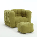 Fauteuil simple Coolmore, assise confortable, moelleux et confortable, idéal pour un petit salon. Canapé simple