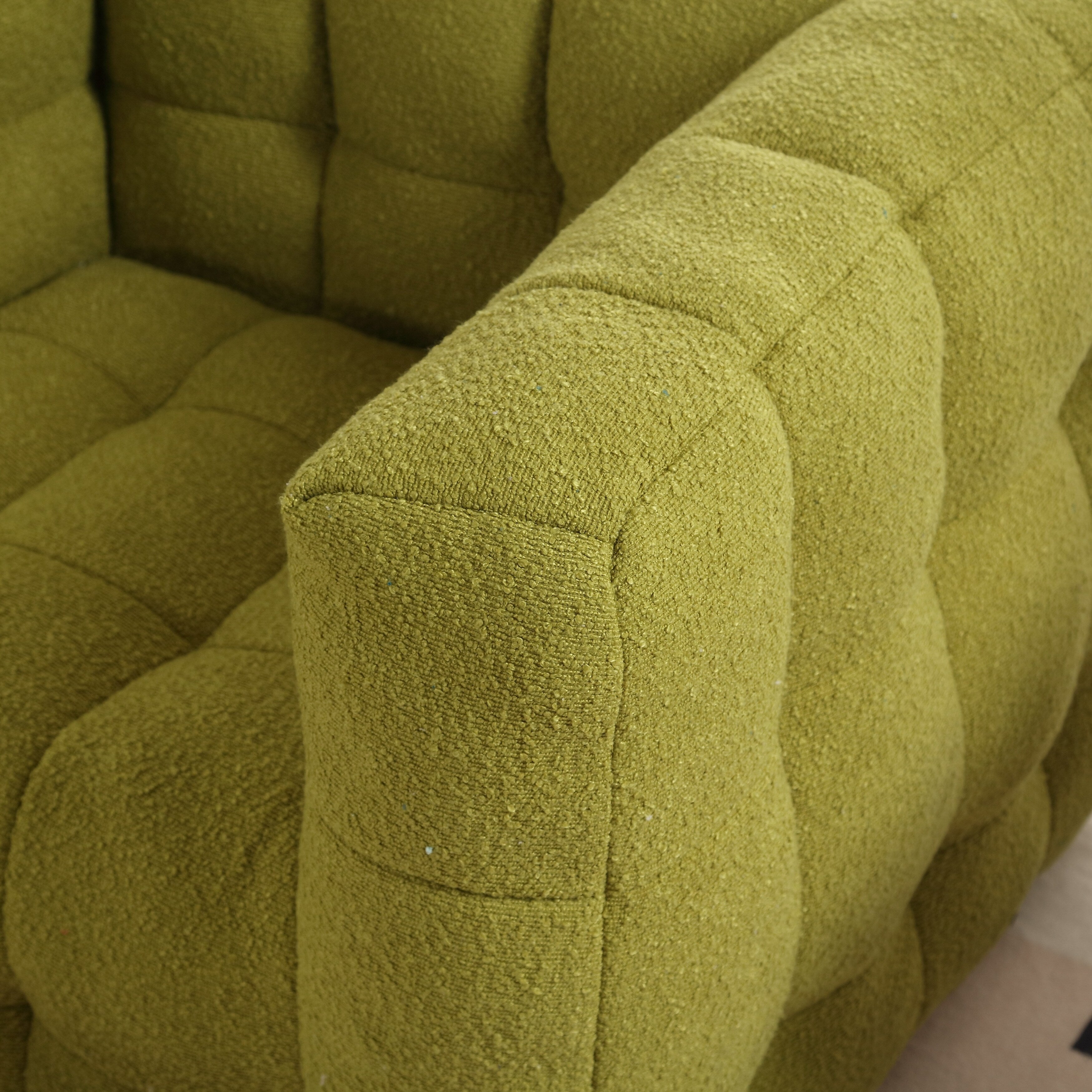 Fauteuil simple Coolmore, assise confortable, moelleux et confortable, idéal pour un petit salon. Canapé simple