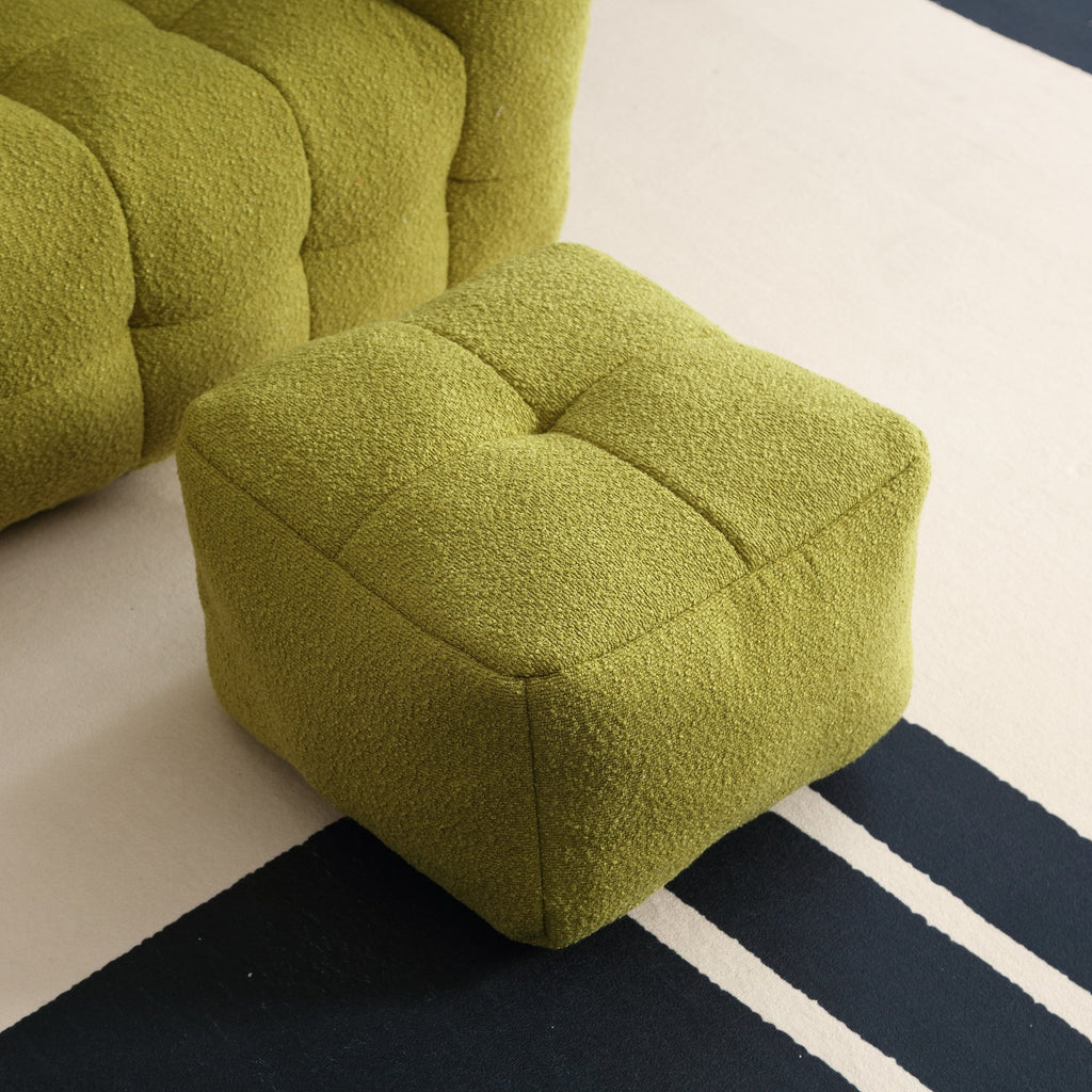 Fauteuil simple Coolmore, assise confortable, moelleux et confortable, idéal pour un petit salon. Canapé simple