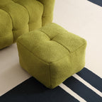 Fauteuil simple Coolmore, assise confortable, moelleux et confortable, idéal pour un petit salon. Canapé simple