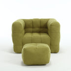 Fauteuil simple Coolmore, assise confortable, moelleux et confortable, idéal pour un petit salon. Canapé simple
