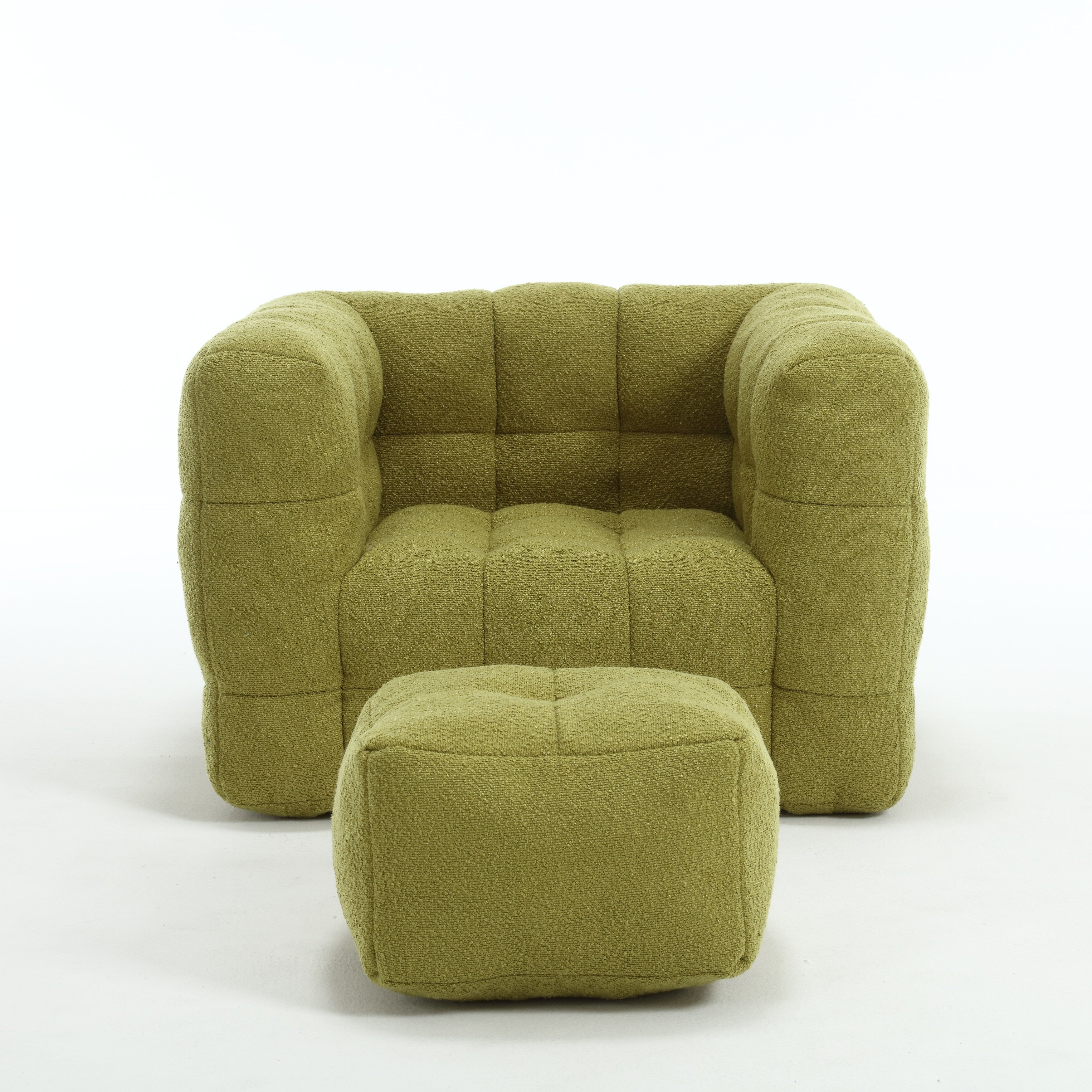 Fauteuil simple Coolmore, assise confortable, moelleux et confortable, idéal pour un petit salon. Canapé simple