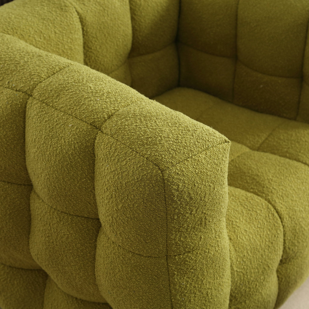 Fauteuil simple Coolmore, assise confortable, moelleux et confortable, idéal pour un petit salon. Canapé simple