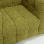 Fauteuil simple Coolmore, assise confortable, moelleux et confortable, idéal pour un petit salon. Canapé simple