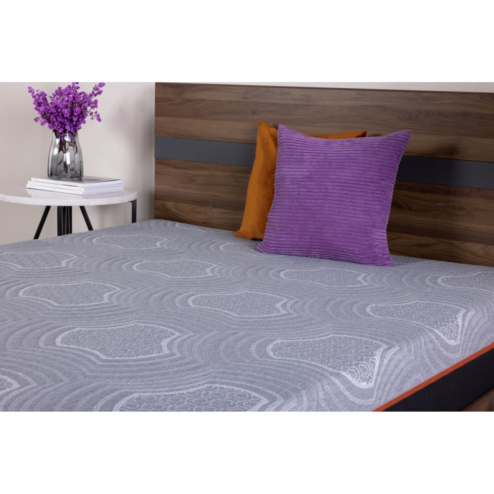 Matelas hybride Copper Cool Select 10 pouces King Size, gris charbon, gel rafraîchissant et ressorts