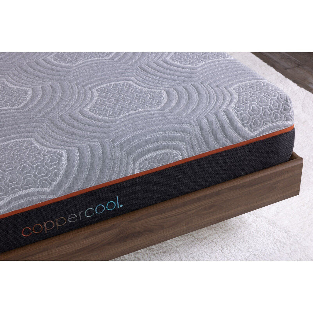 Matelas hybride Copper Cool Select 10 pouces King Size, gris charbon, gel rafraîchissant et ressorts