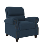 Fauteuil inclinable à dossier rabattable en lin Jessie de Copper Grove